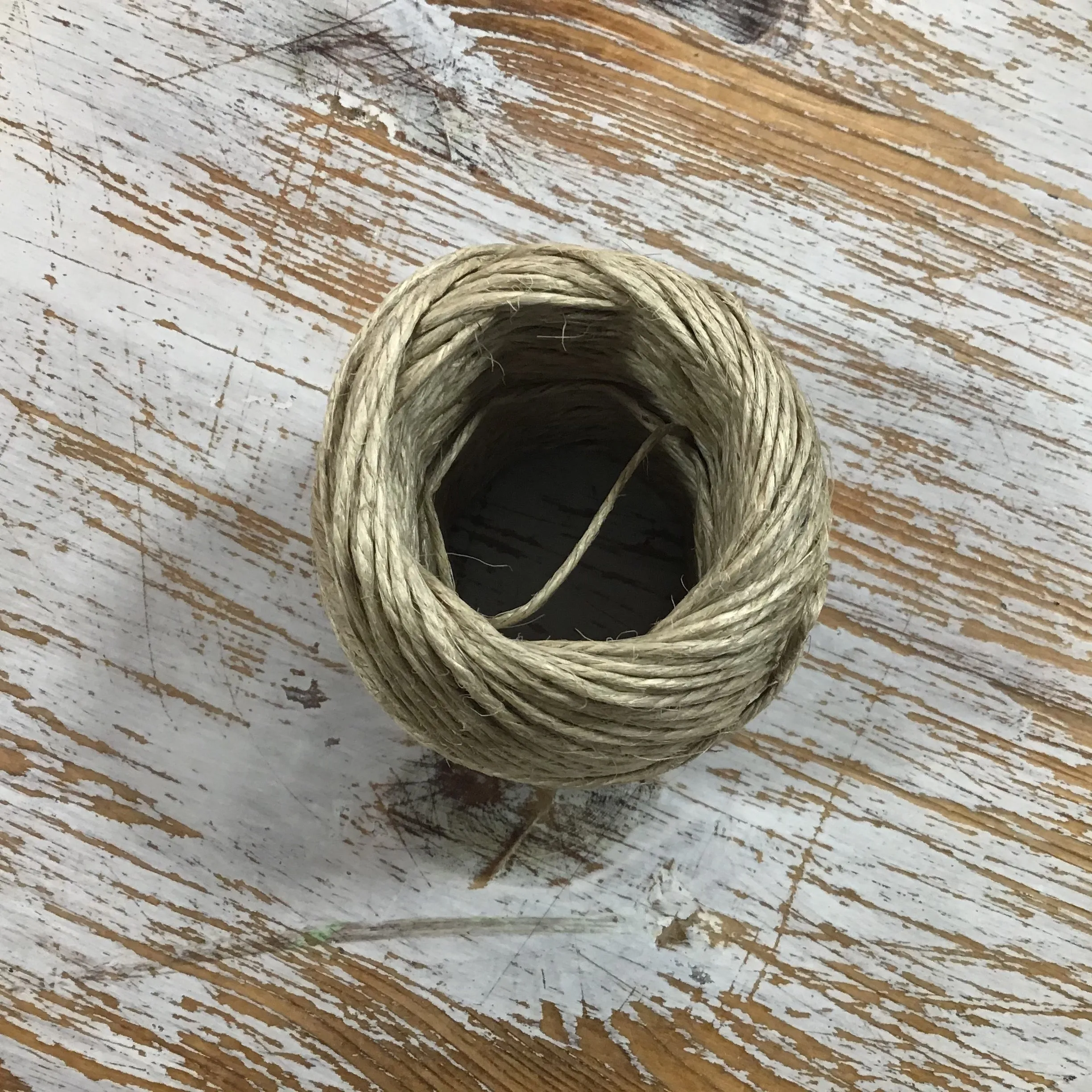 Natural Flax Cord 40m