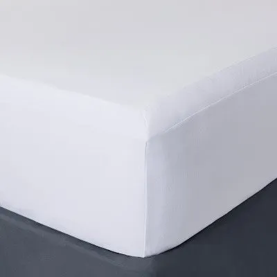 New - White Solid Box Spring Cover (Queen) - Threshold