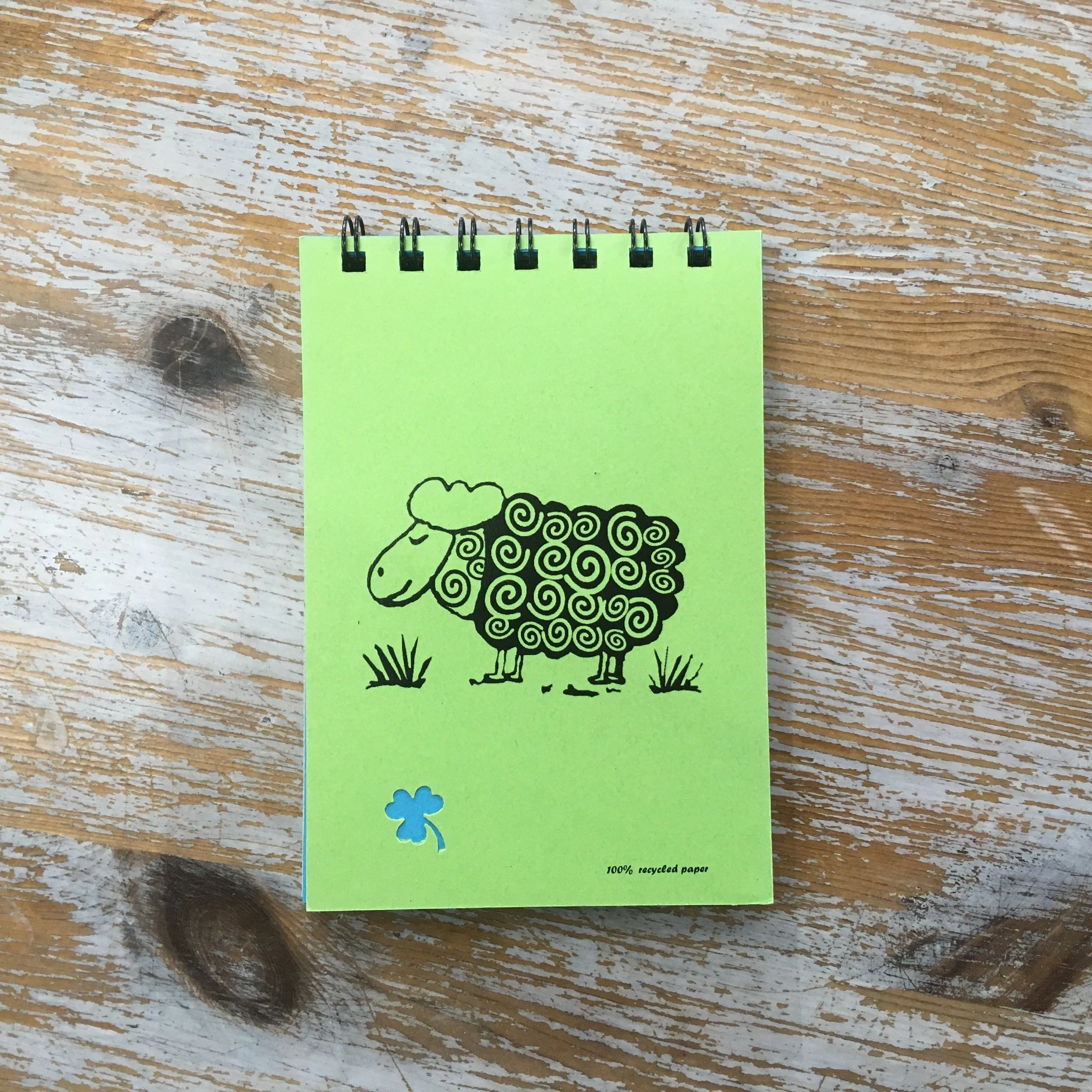 Notepad Large A6 Sheep