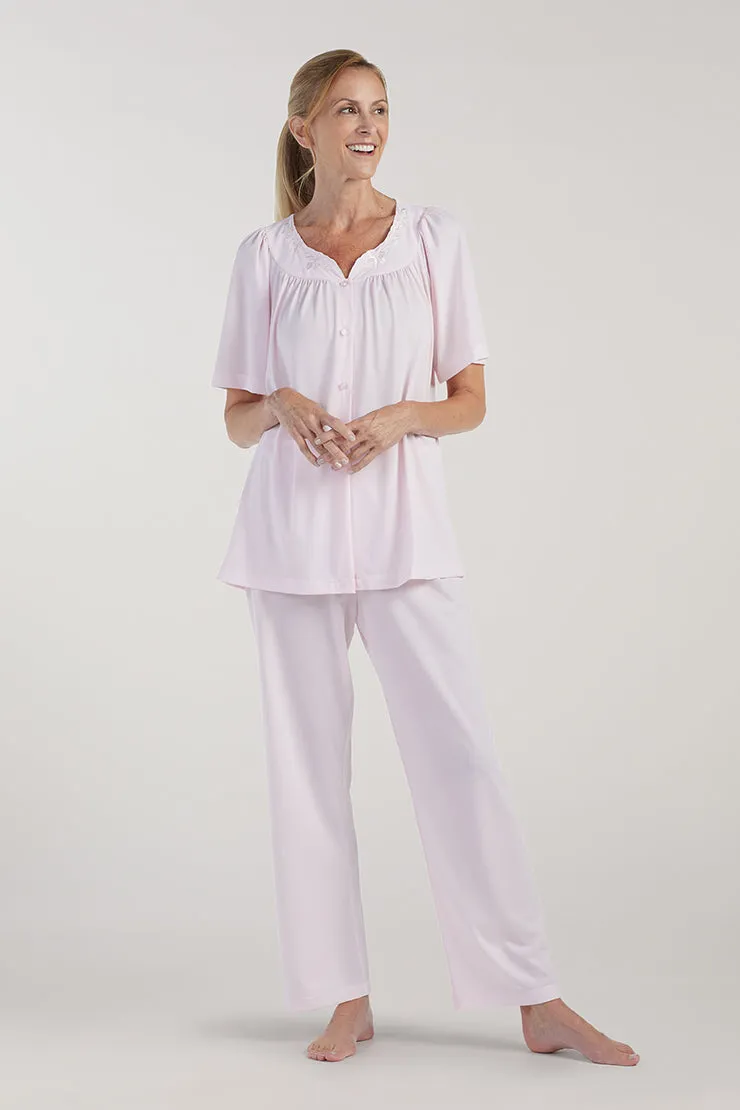 Premium Quality Nylon Tricot Comfortable Pajama Set for Unisex