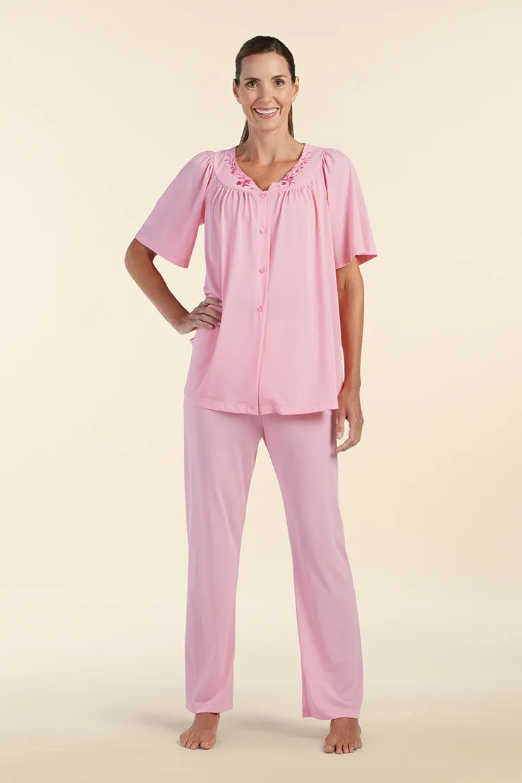 Premium Quality Nylon Tricot Comfortable Pajama Set for Unisex