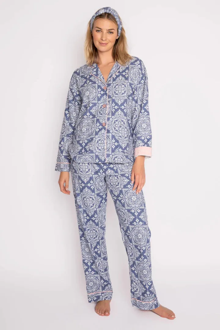 PJ Salvage Flannel PJ Set