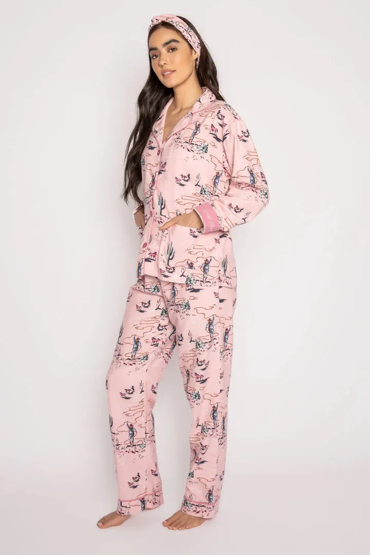 PJ Salvage Flannel PJ Set