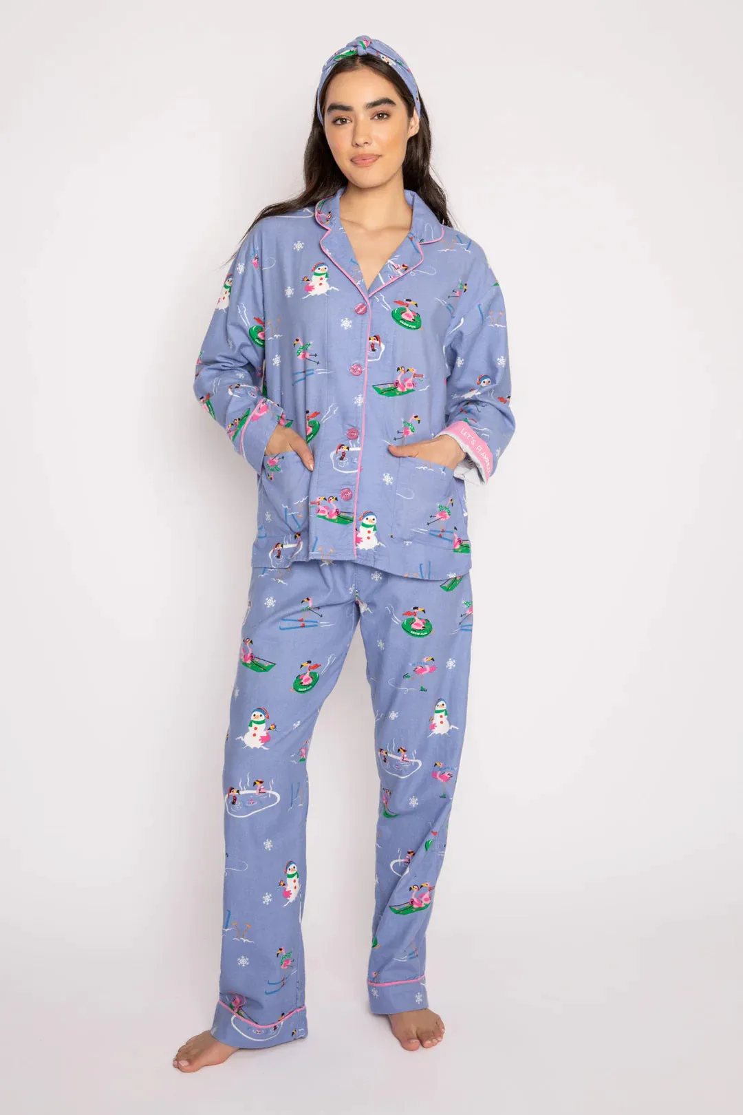 PJ Salvage Flannel PJ Set