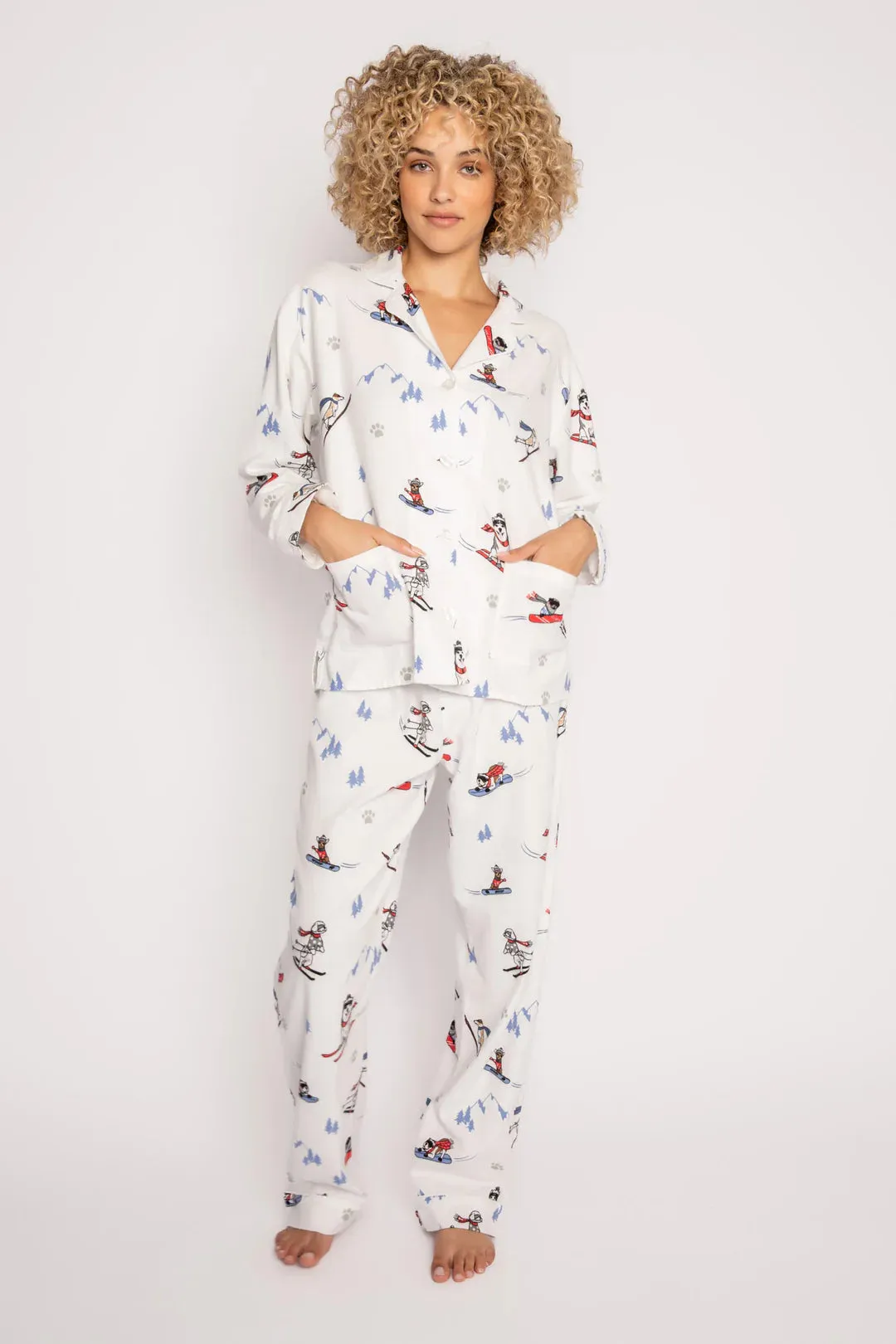 PJ Salvage Flannel PJ Set