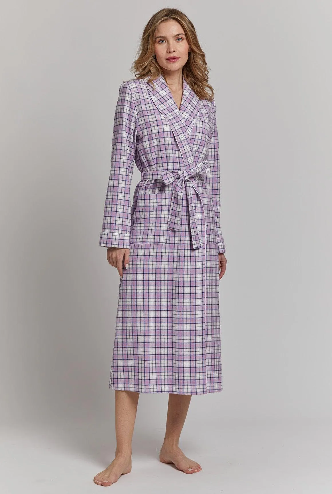 Plaid Portuguese Flannel Robe