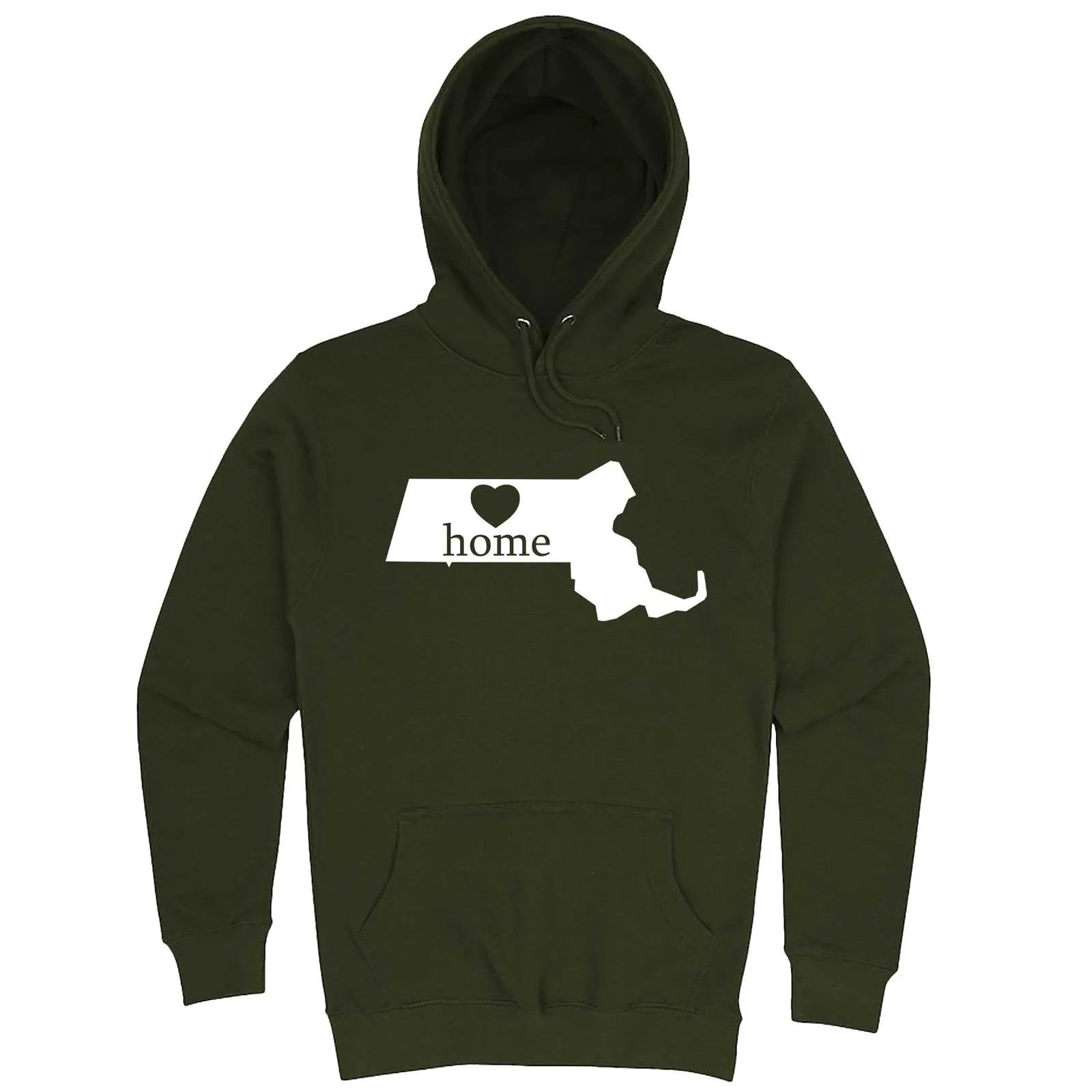 "Massachusetts Home State Pride" hoodie