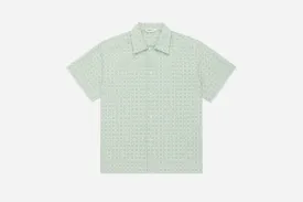 Resort Shirt ~ Seafoam Rattan