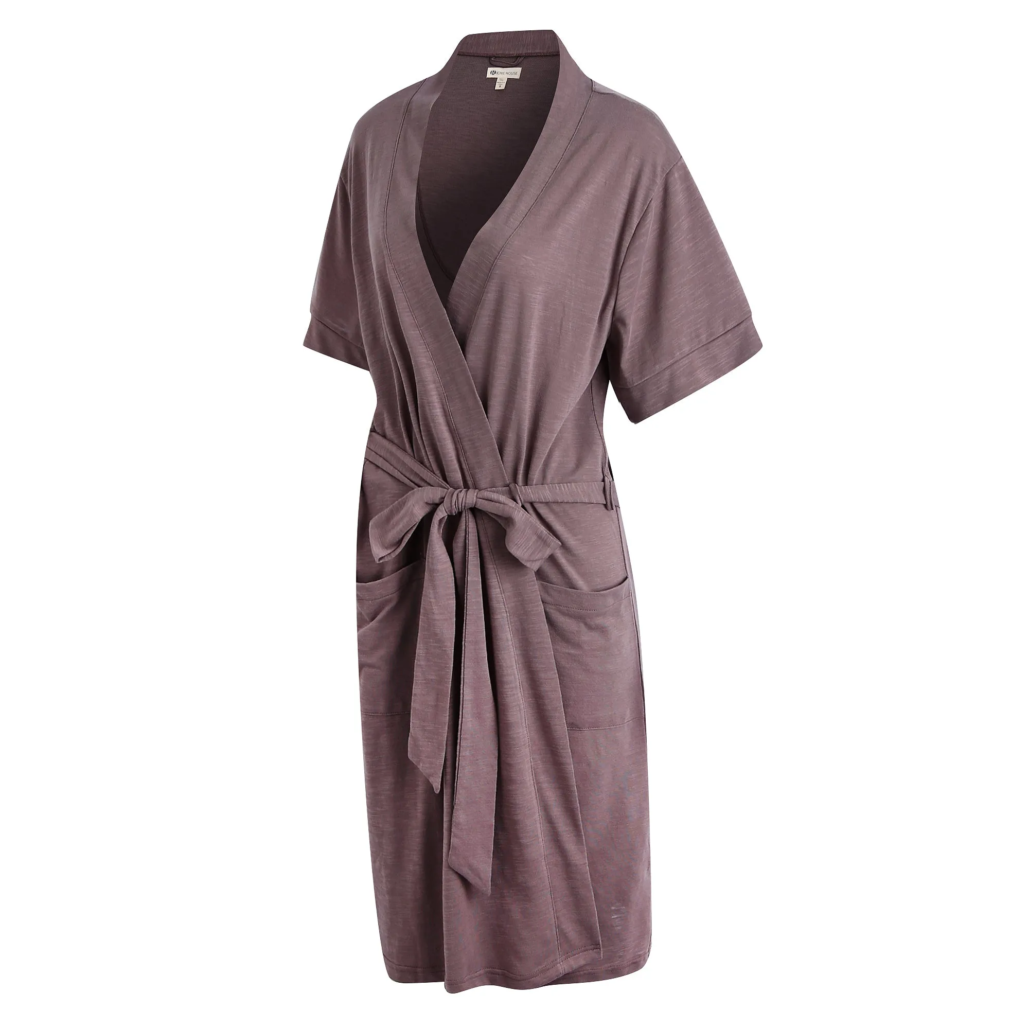 RH Robe Women's Short Sleeve Kimono Cotton Bathrobe Dressing Gown Sleep RHW2753