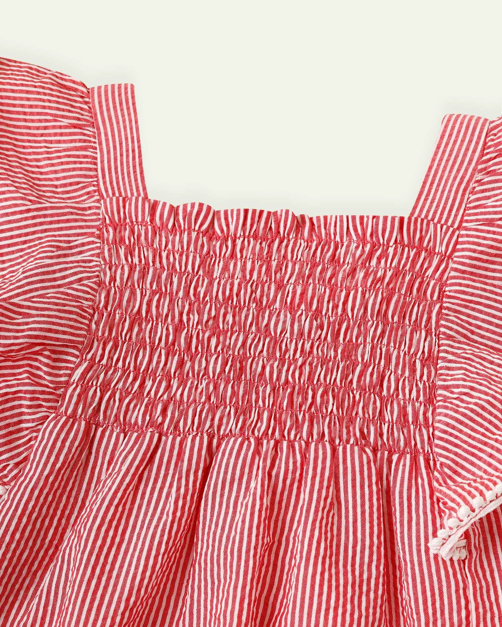 Ruffle Striped Set