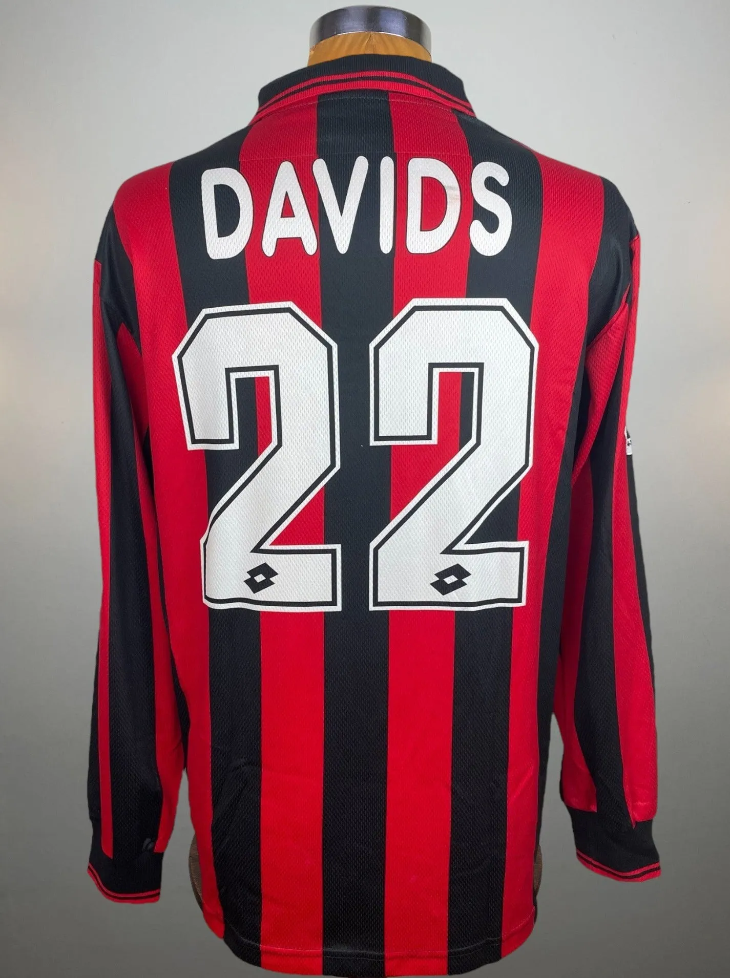 Shirt | AC Milan | 1996 | Edgar Davids | vs Inter Milan