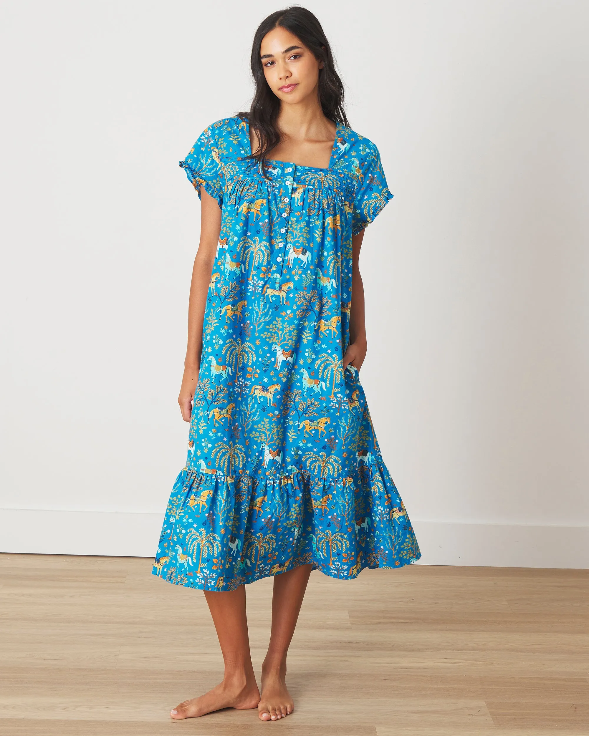 Show Pony - Daylight Nightgown - Steel Blue