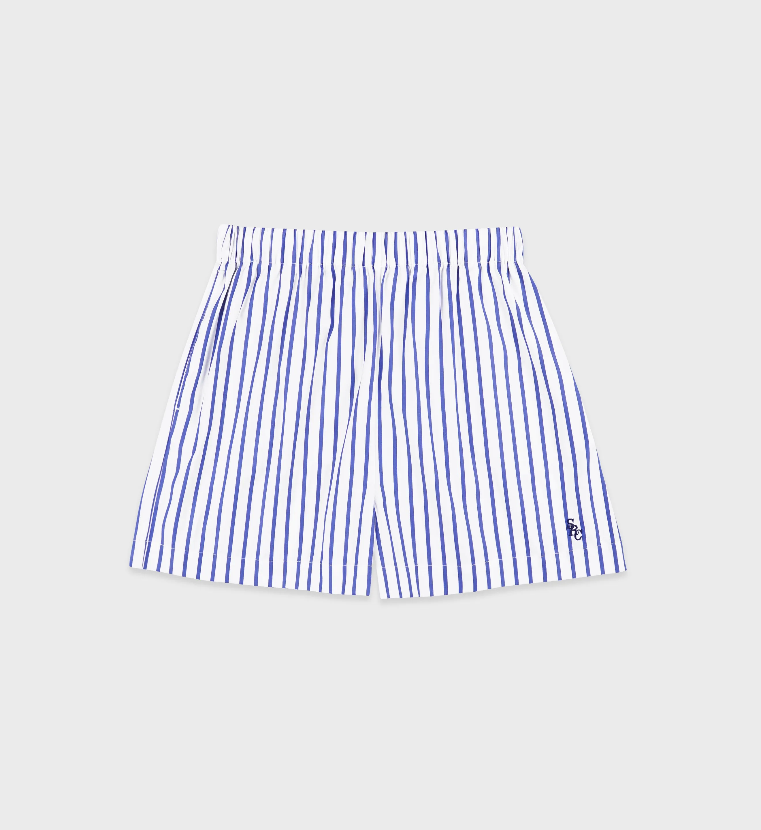 SRC Poplin Short - Navy Striped