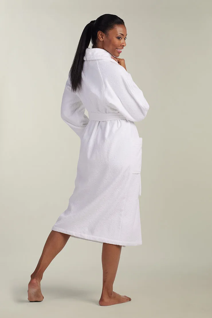 Terry Long Wrap Robe