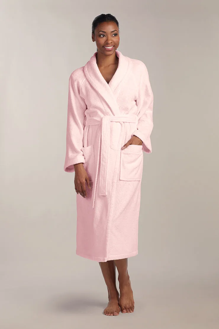 Terry Long Wrap Robe