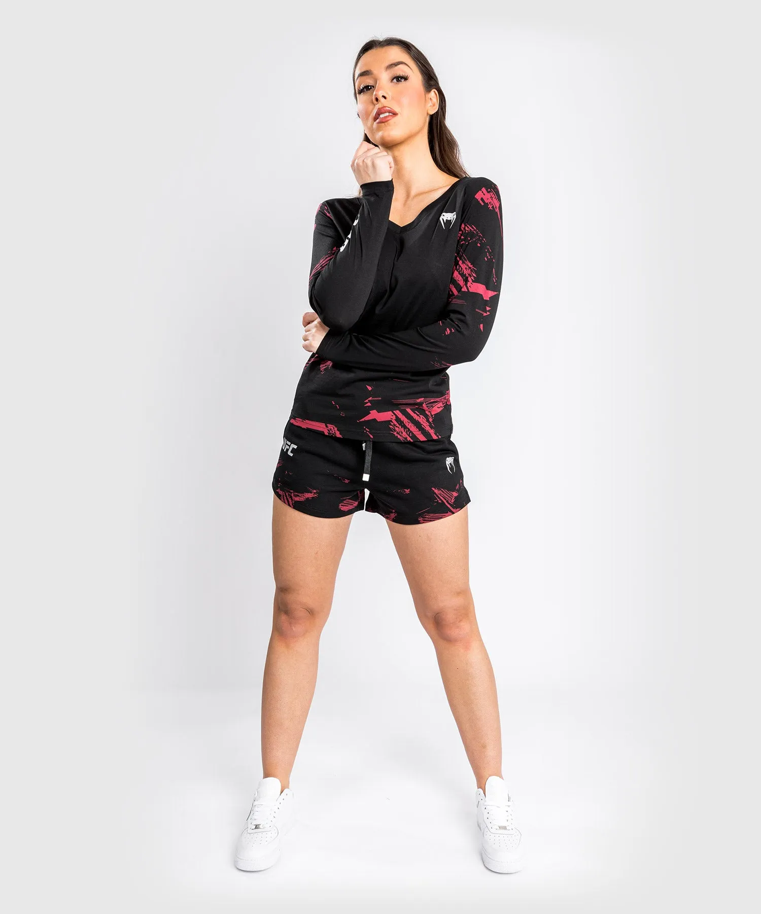 UFC Venum Authentic Fight Week 2.0 Women’s Short - Black/Red