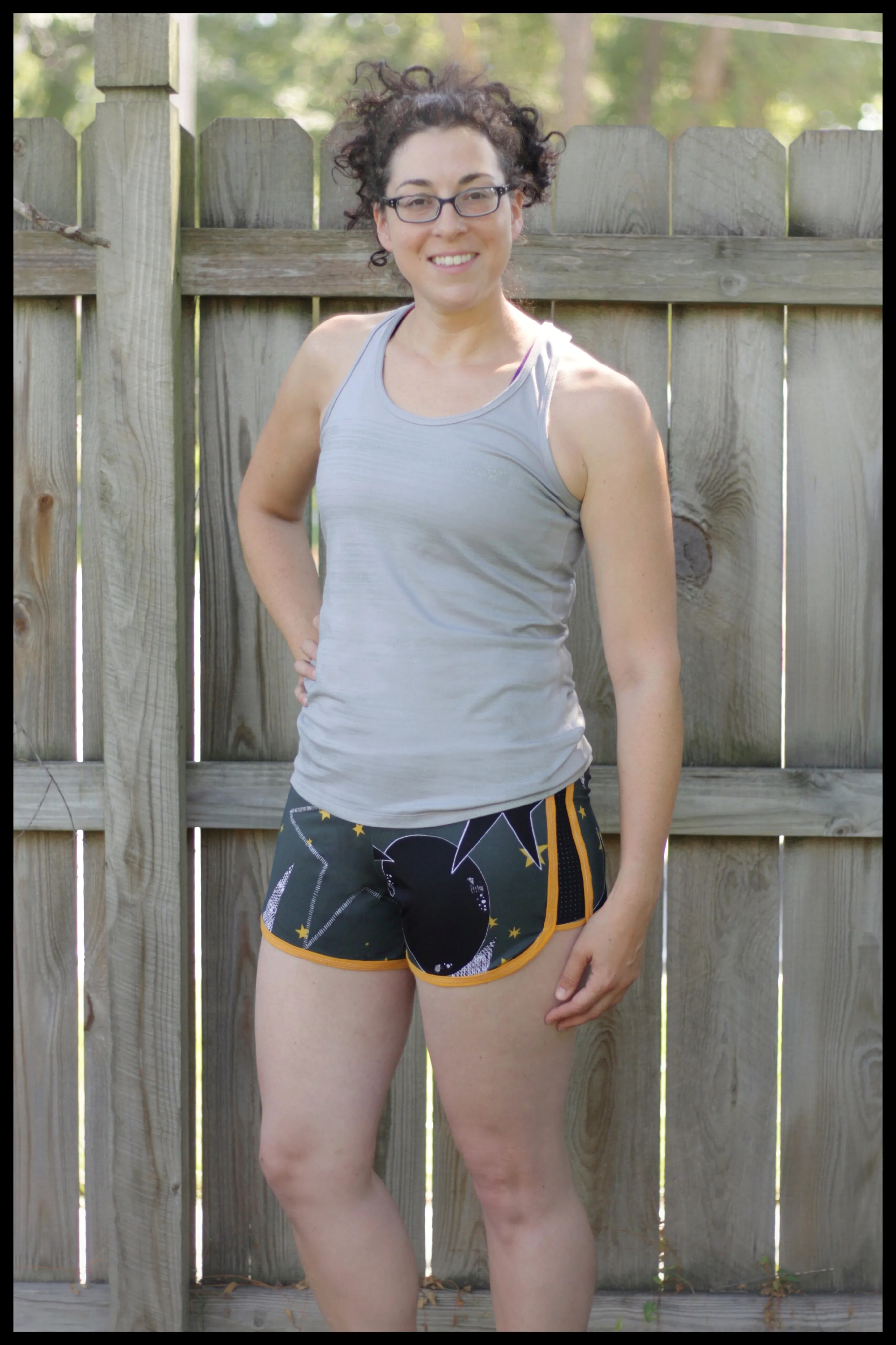 Venice Beach Shorts PDF Sewing Pattern in Sizes B - M