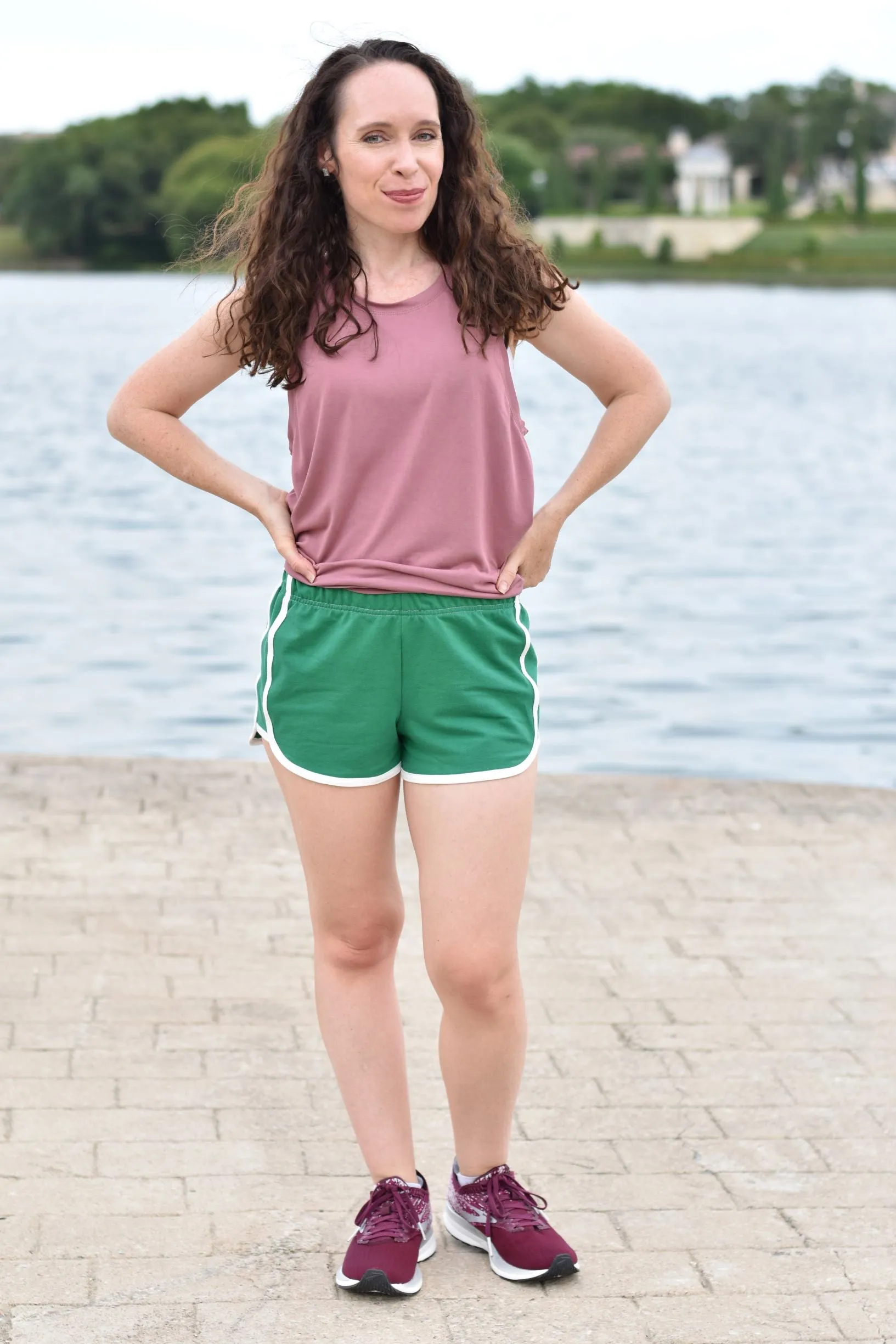 Venice Beach Shorts PDF Sewing Pattern in Sizes B - M