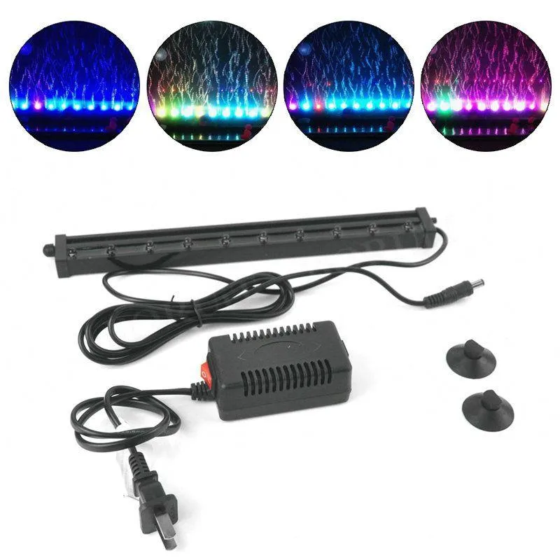 Waterproof LED Air Bubble Aquarium Lighting