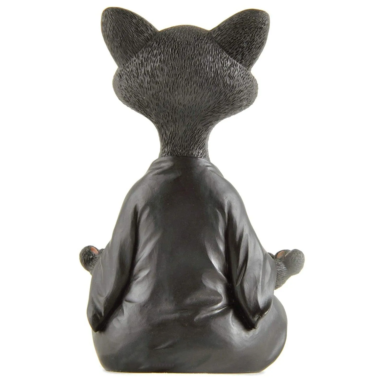 Whimsical Buddha Cat Figurine