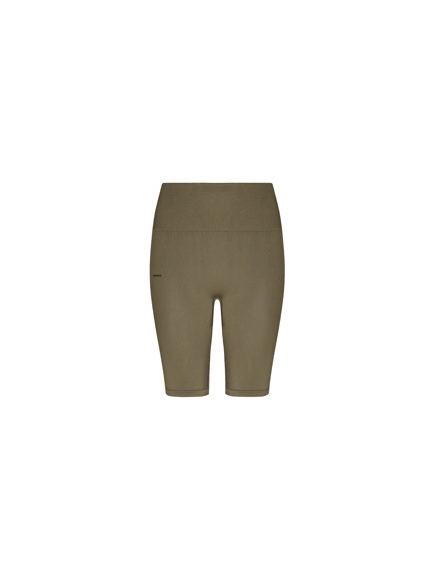 Women's Plant-Stretch Compressive Cycle Shorts—Soil Brown